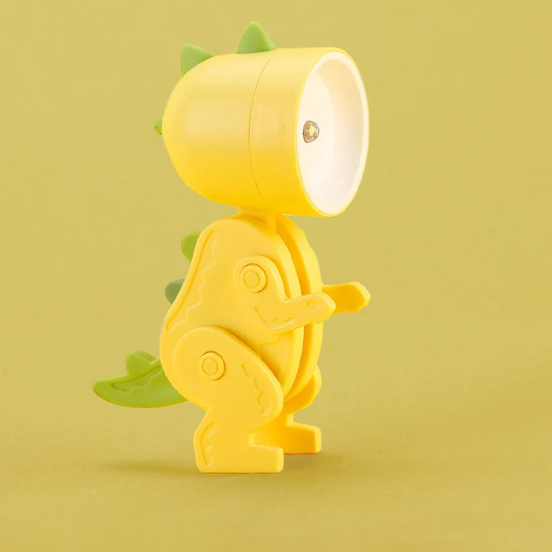 Mini dinosaur nattlampa - LED