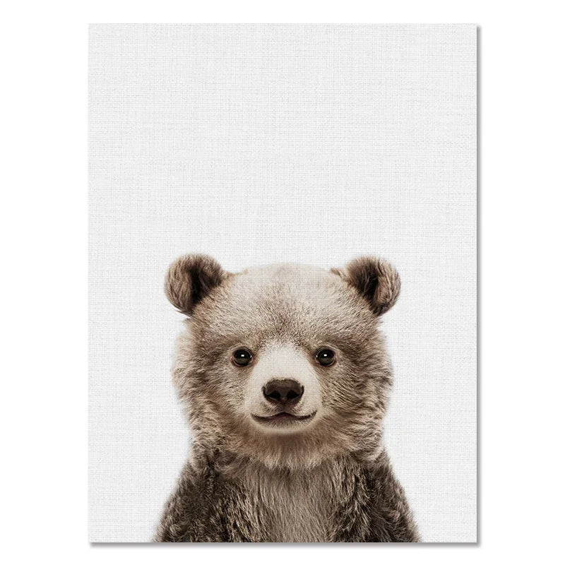 Djurposter på canvas