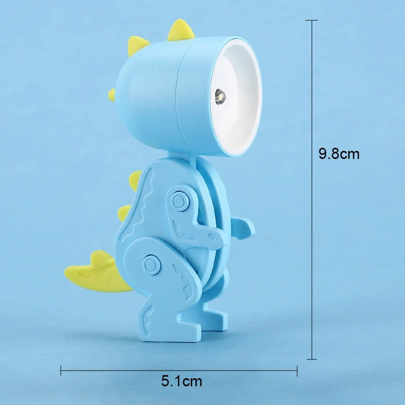 Mini dinosaur nattlampa - LED