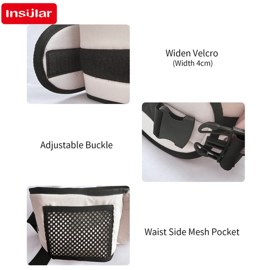 Bekväm & justerbar bärsele med midjepall