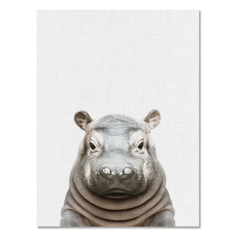 Djurposter på canvas