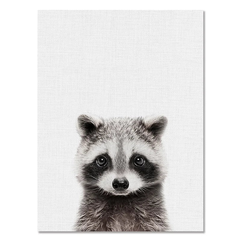 Djurposter på canvas