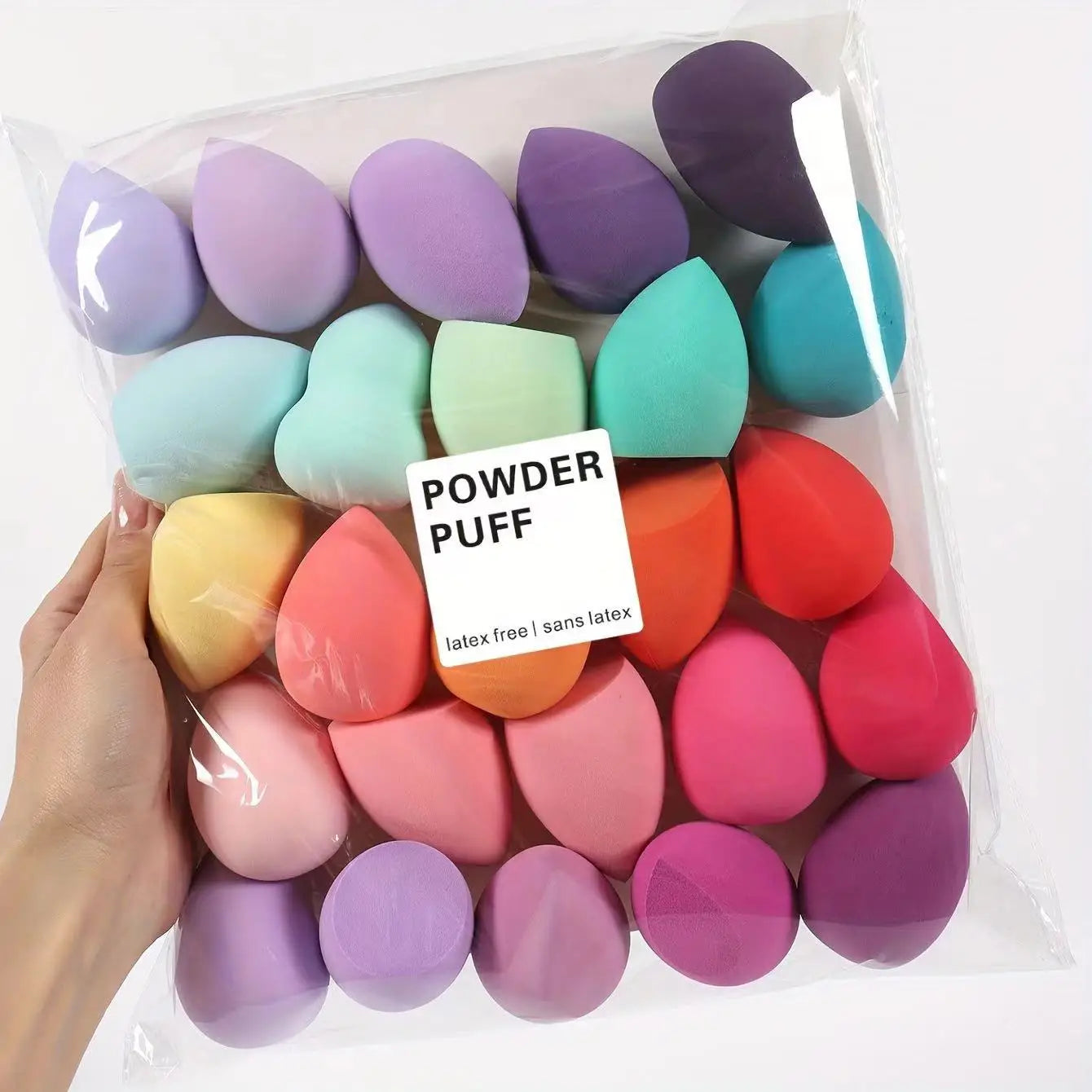 Makeupsvamp-set – 7 eller 18 delar