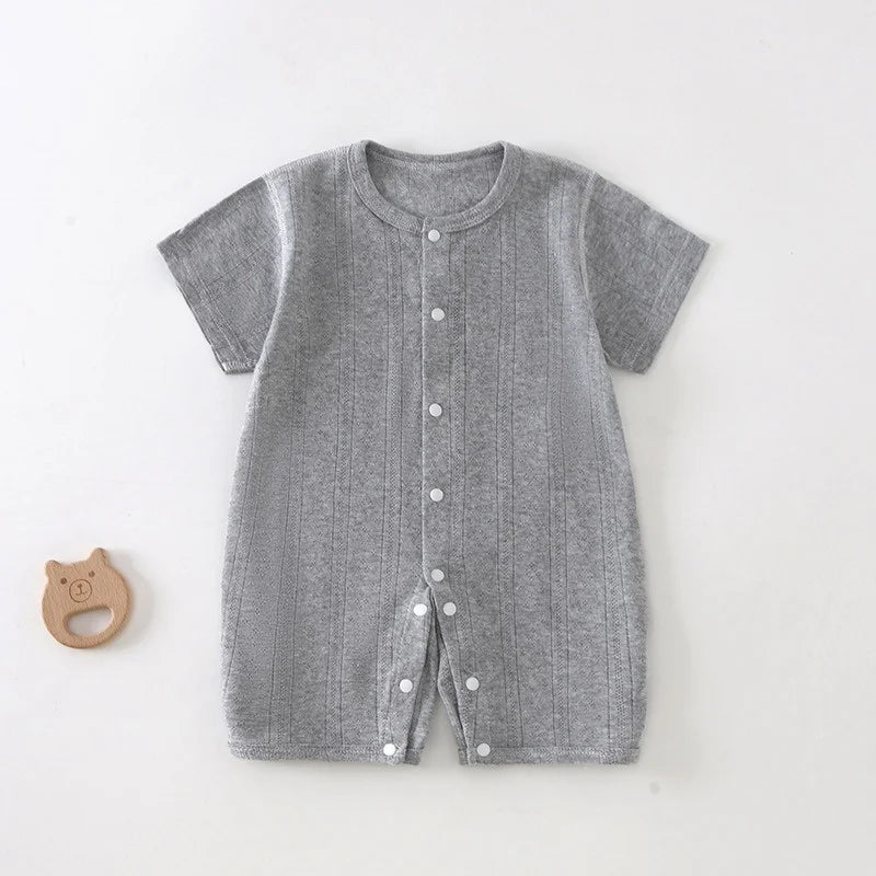 Somrig babyromper i mesh