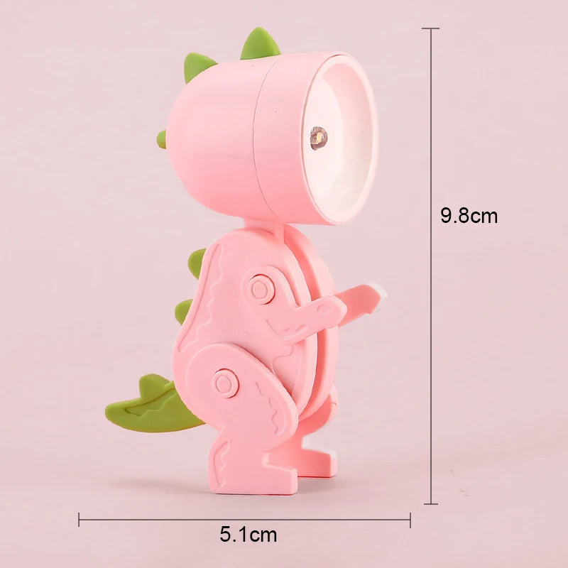 Mini dinosaur nattlampa - LED