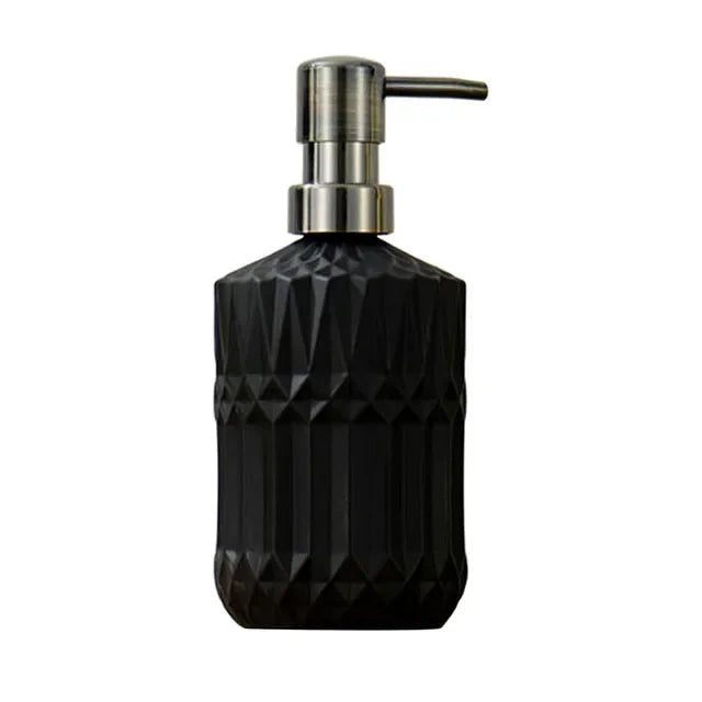 Stilren tvålpump i glas