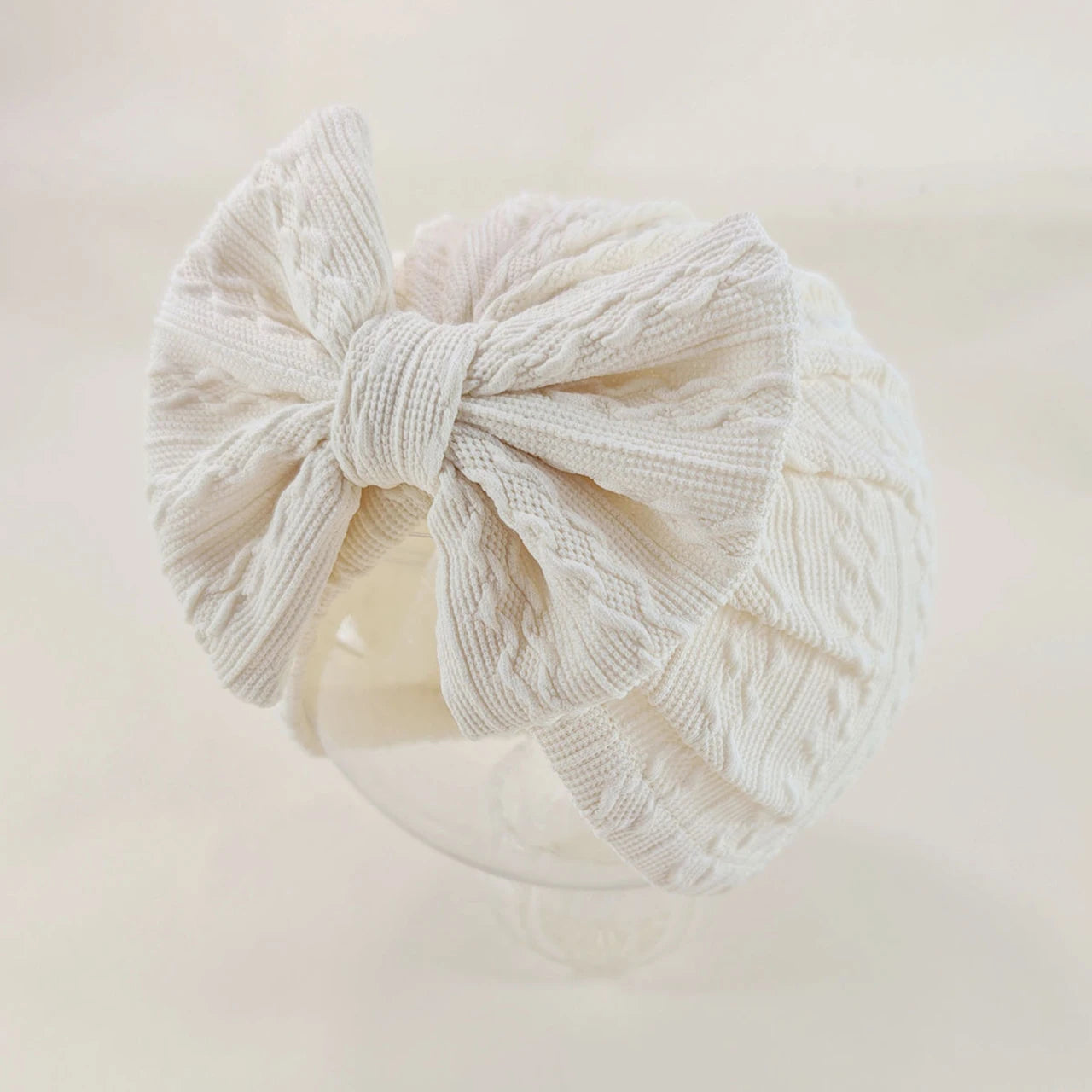 2-delat set med babyturban och strumpor