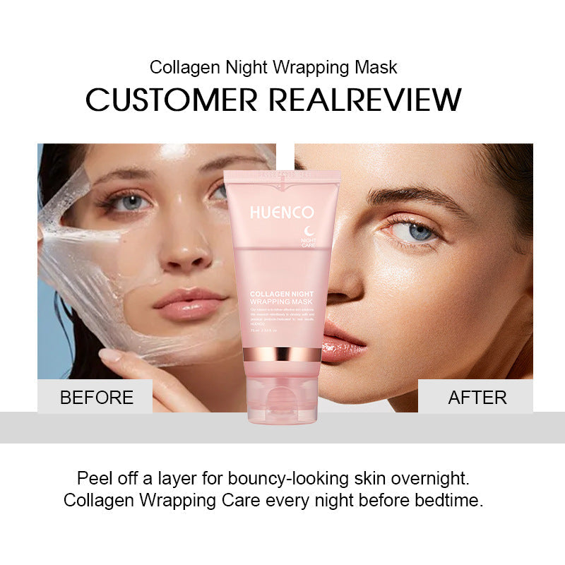 Collagen Night Wrapping Mask – nattmask för glow och elasticitet