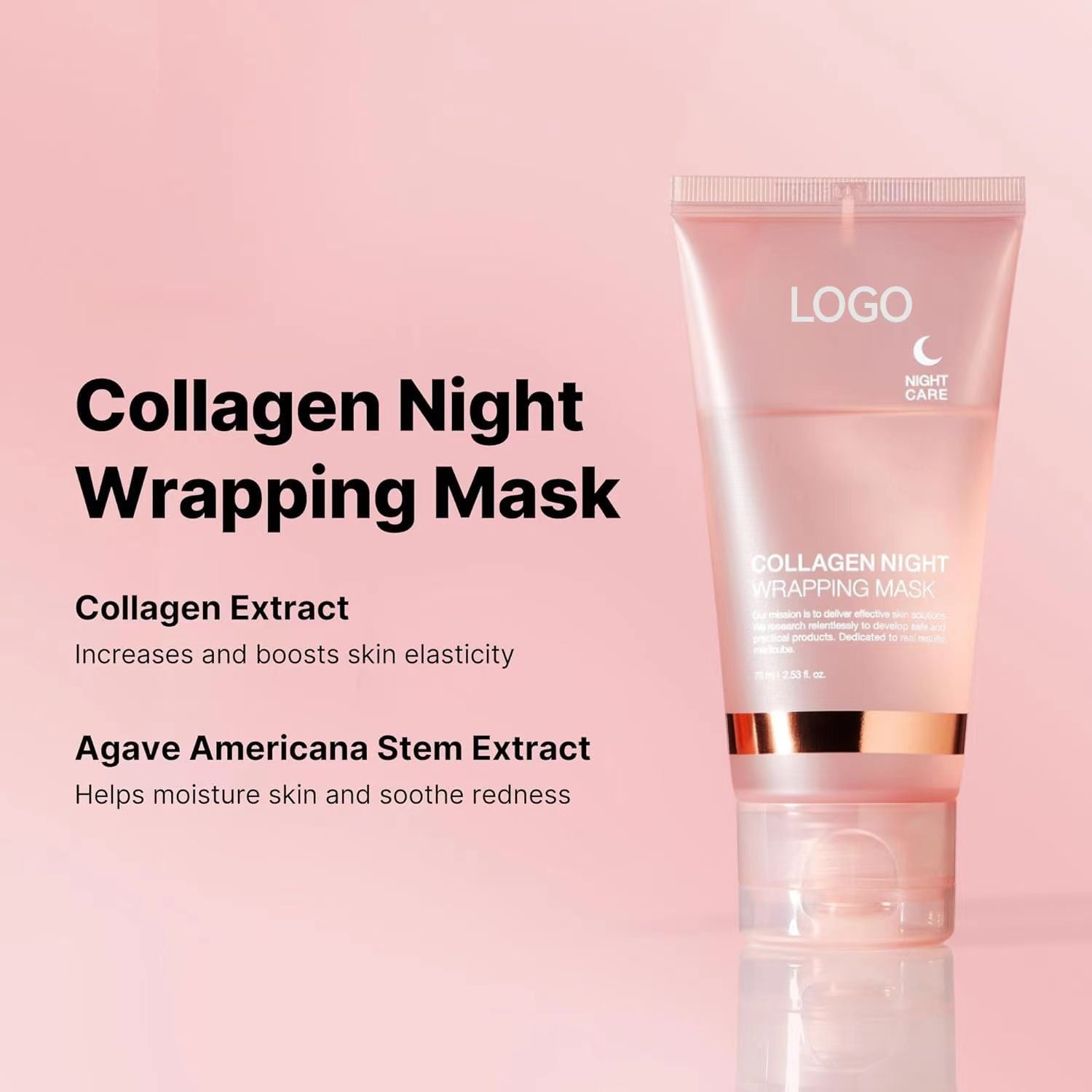 Collagen Night Wrapping Mask – nattmask för glow och elasticitet