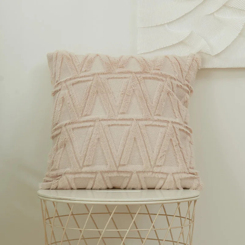 Stilren kuddfodral i mjuk sammet