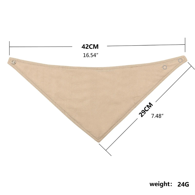 Mjuka haklappar i bomull i set med 3–5