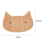 Träkrok med djurmotiv