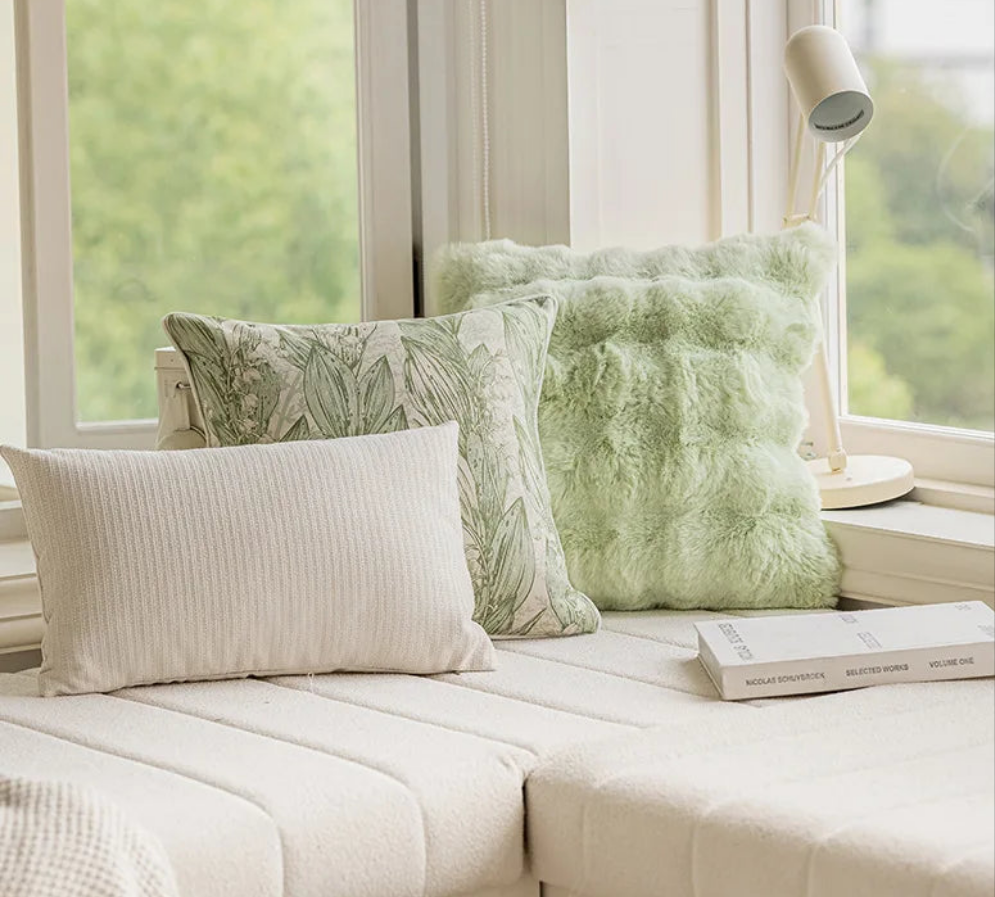 Cushion covers in various designs