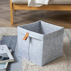 Stylish felt basket for smart storage