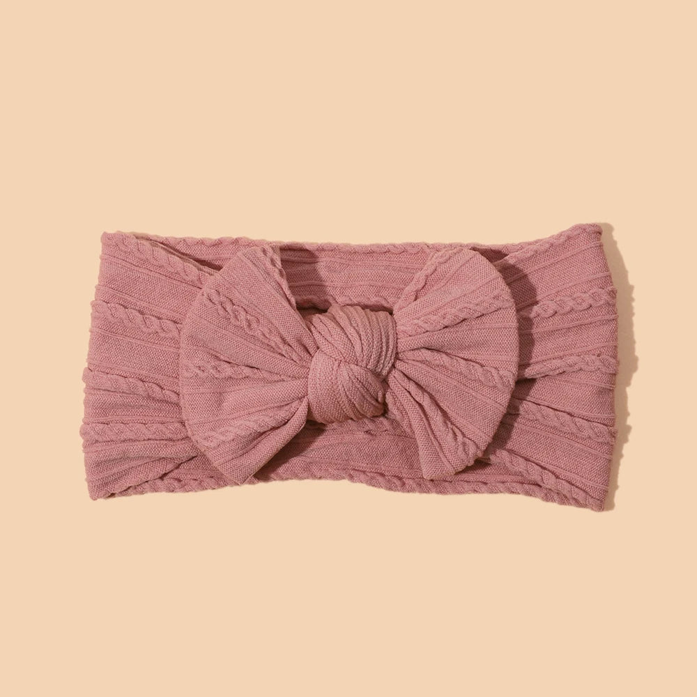 Babyhårband med rosett