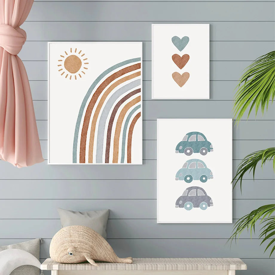 Väggkonst till barnrum