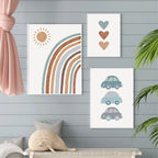 Väggkonst till barnrum