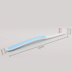 Mjuk tandborste för hund/katt med bekvämt grepp