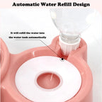 Automatisk matskål med vattenbehållare