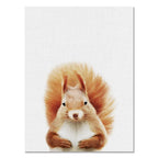 Djurposter på canvas