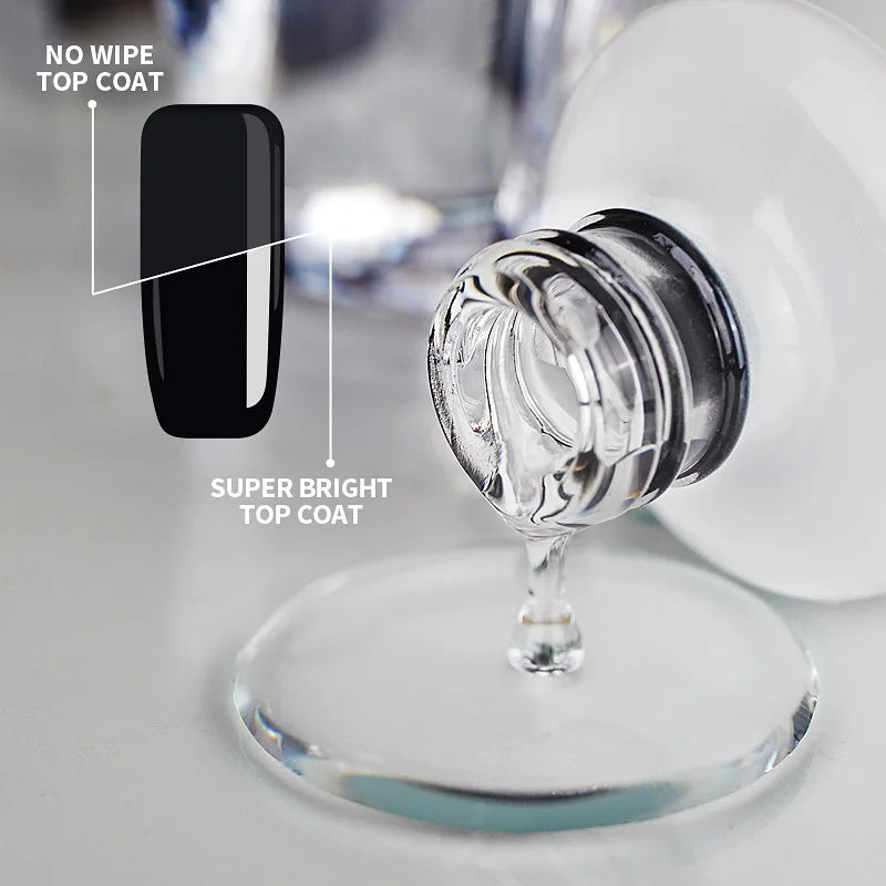 No wipe top coat för ett klart och hållbart avslut