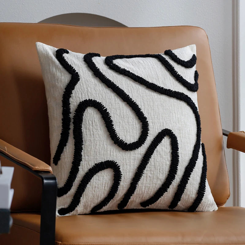 Kuddfodral i chenille
