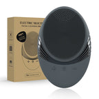 Elektrisk ansiktsborste i mjuk silikon för djup och skonsam rengöring