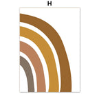 Djuraffisch på canvas