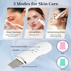 Electric facial cleanser with vibration and deep cleansing