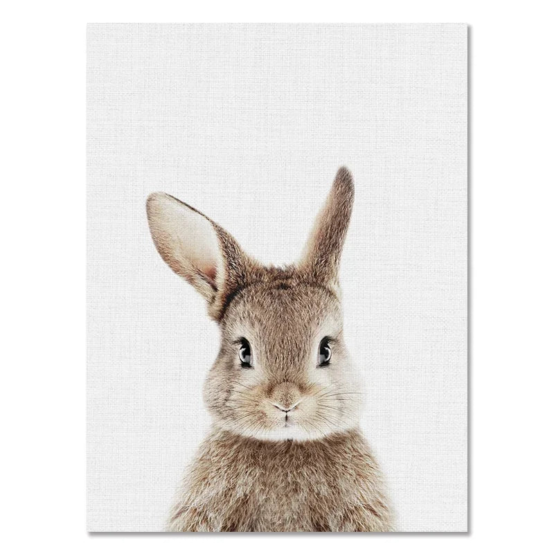 Djurposter på canvas