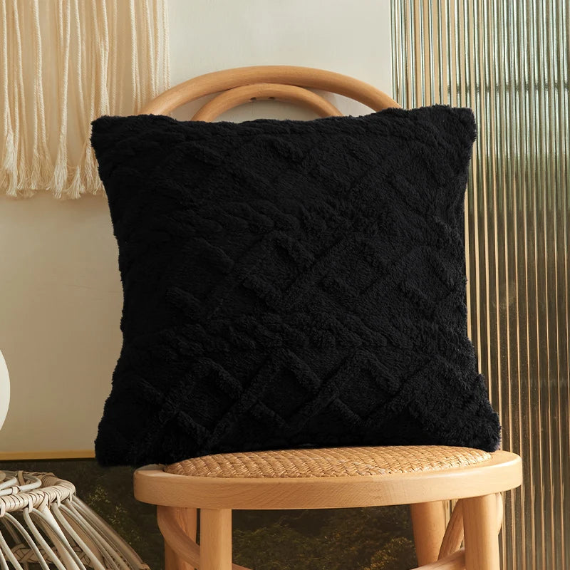 Plush pillowcase