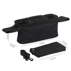 Large capacity stroller storage bag