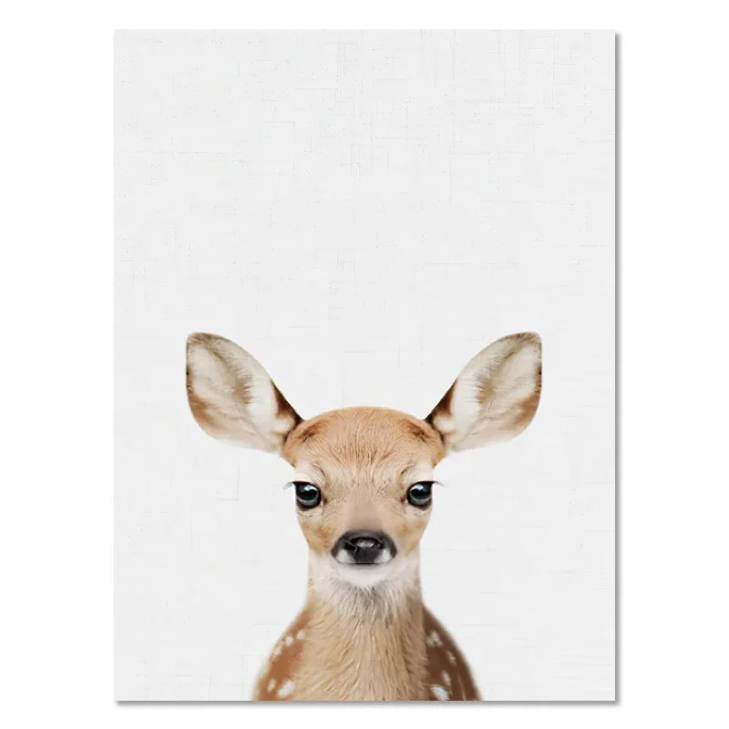 Djurposter på canvas