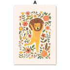 Söta & lärorika posters för barnrummet