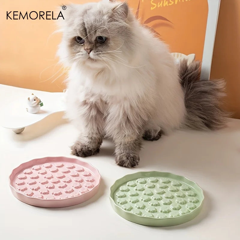 Keramisk slow feed matskål