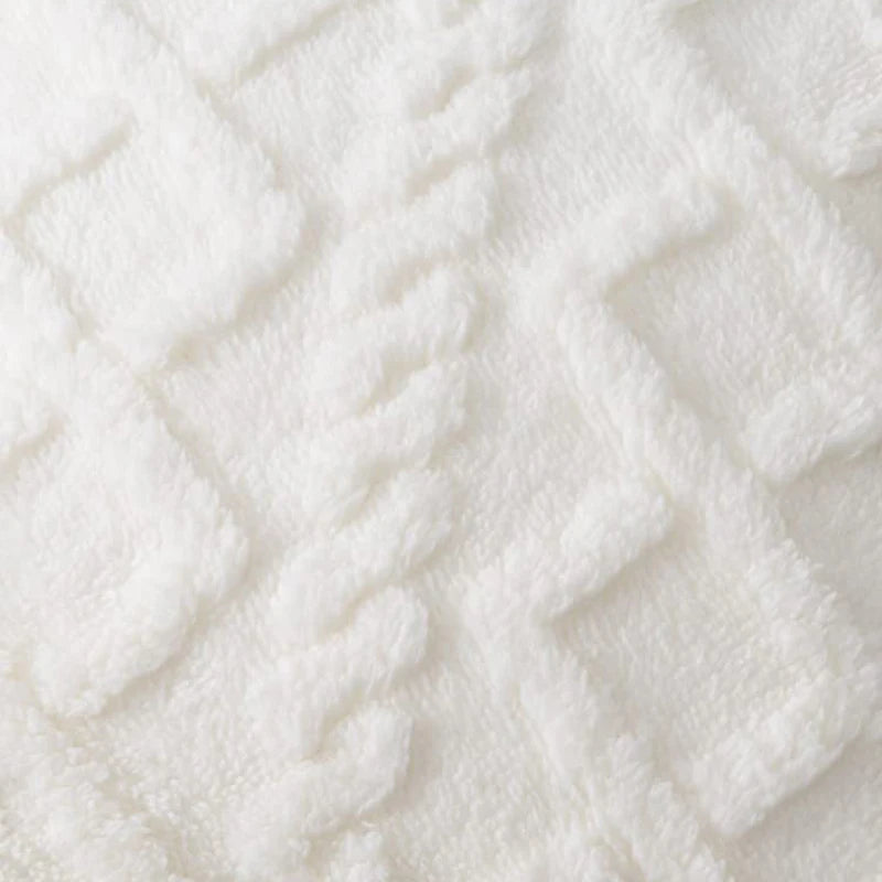 Plush pillowcase
