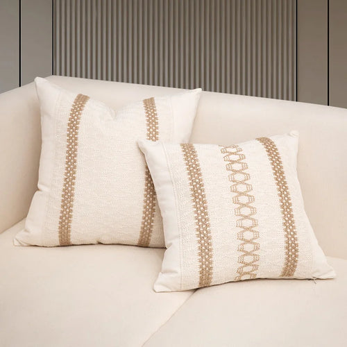 Decorative cotton & linen cushion covers
