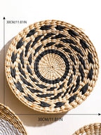 Väggdekoration i sjögräs