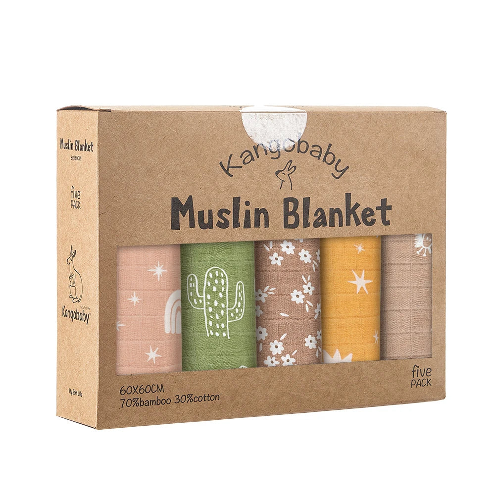 Mjuka haklappar i muslin