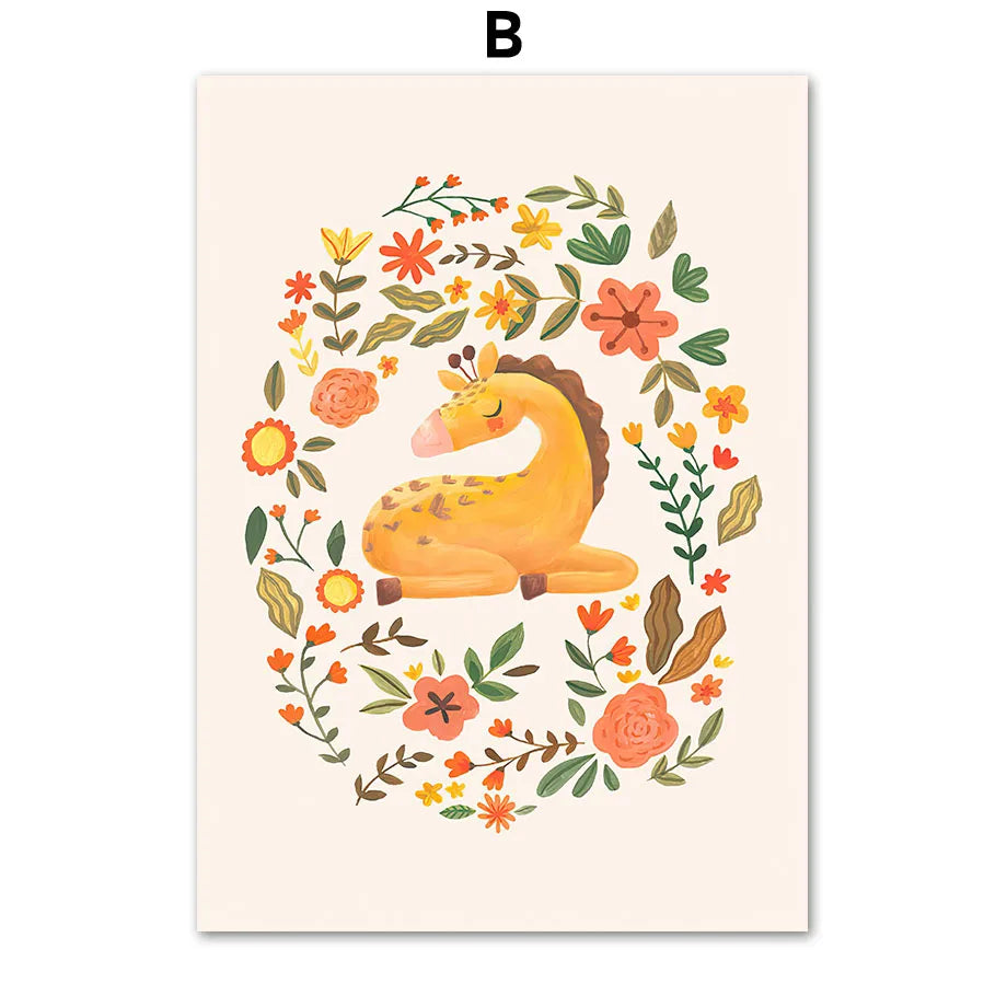 Söta & lärorika posters för barnrummet