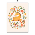 Söta & lärorika posters för barnrummet