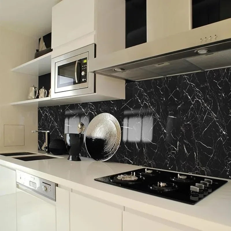 Självhäftande marmorpaneler