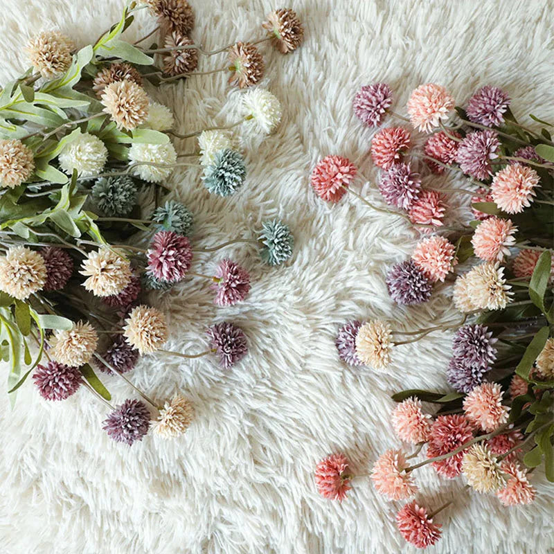 En luftig blomsterbukett som aldrig vissnar