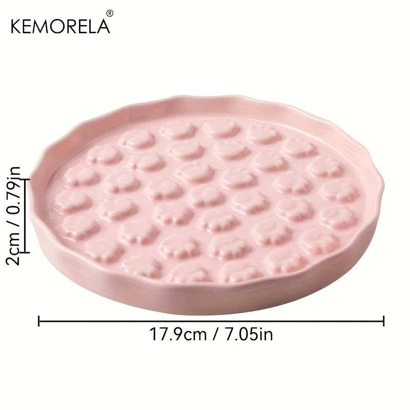 Keramisk slow feed matskål