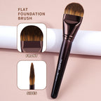 Ultratunna foundationborstar för jämn och naturlig finish