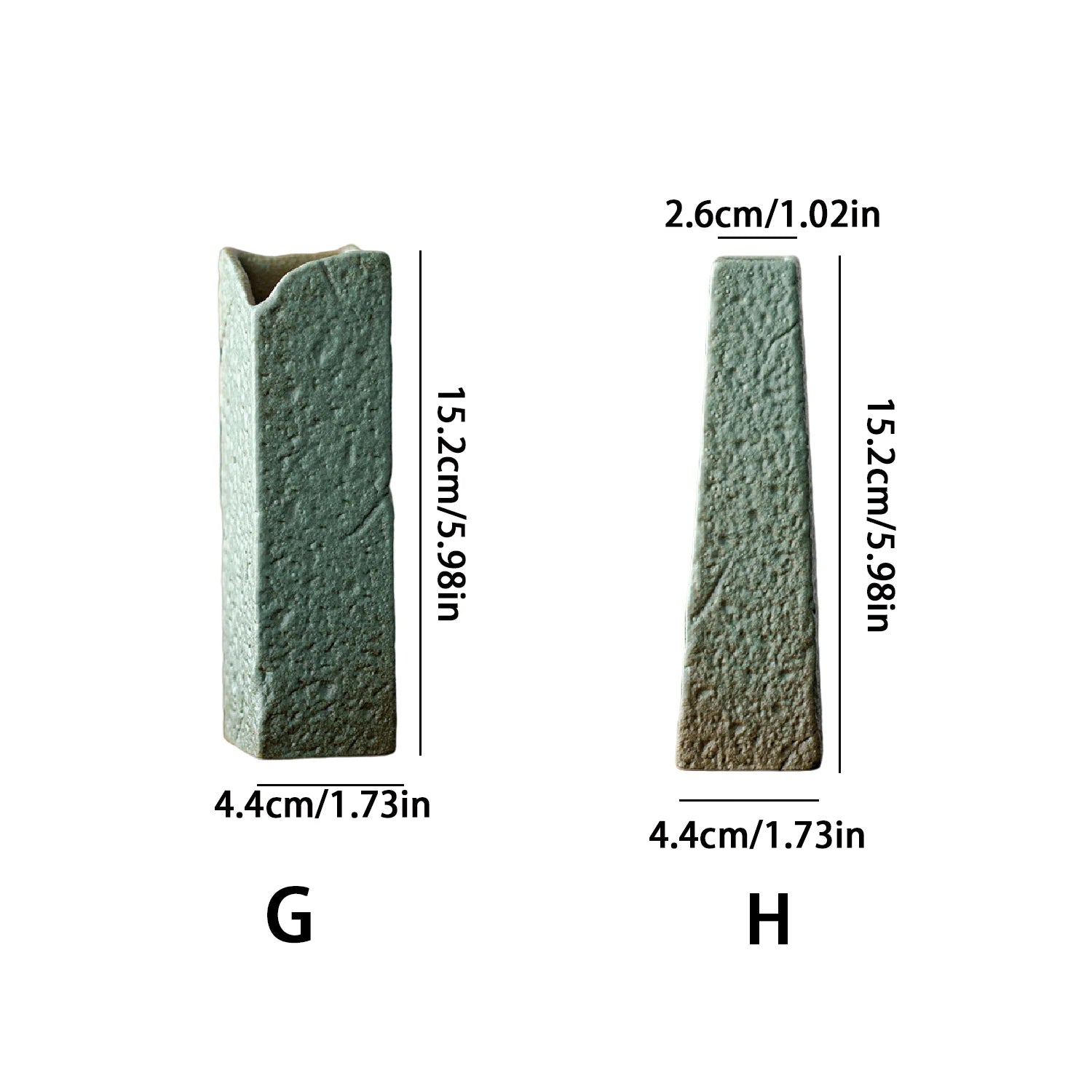 Minimalistisk & stilren vas i keramik