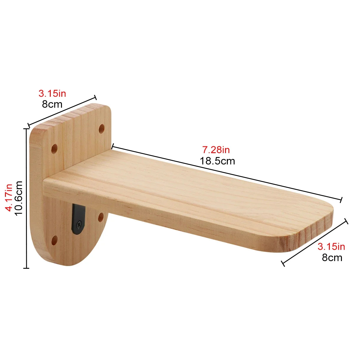 Väggmonterat klättersystem för lek, vila och klös