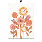 Söta & lärorika posters för barnrummet