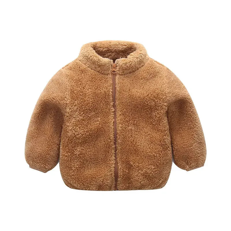 Barnjacka i fleece
