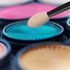 Engångsapplikatorer för ögonskugga med dubbla sidor & förvaringsask